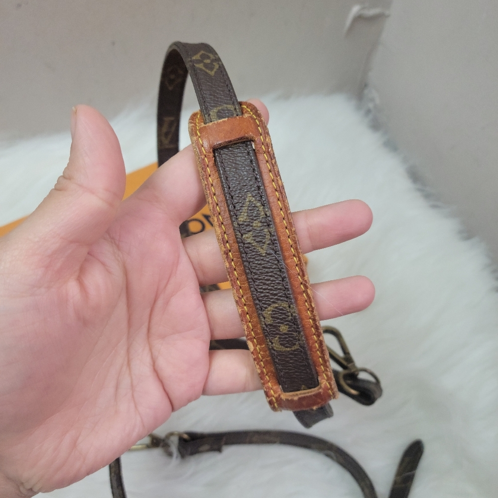 100% Authentic Louis Vuitton Monogram crossbody strap - Picture 2 of 13